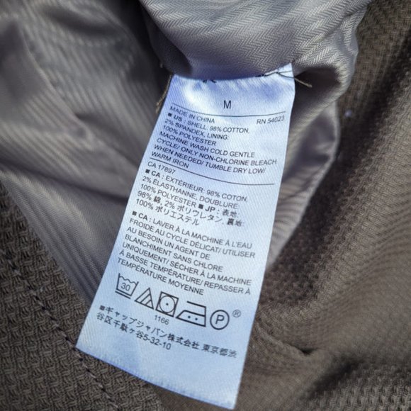 SOLD: Banana Republic Military Cropped Jacket M - Picture 4 of 8